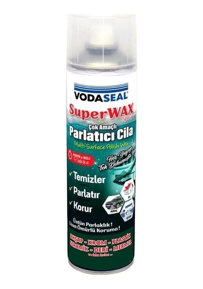 Vodaseal Süper Wax Çok Amaçlı Parlatıcı Cila 500 Ml Belirtilmemiş