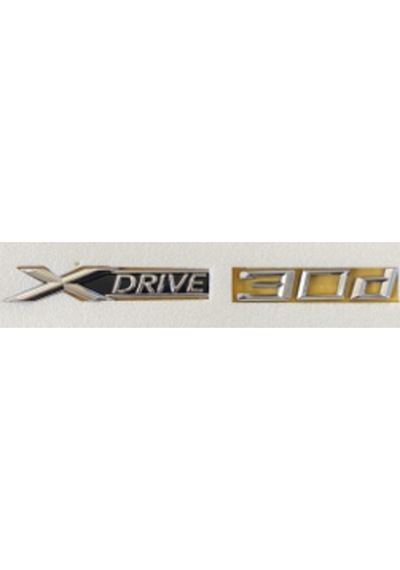 X Drive 30d Krom Bagaj Yazısı 3a 3d 3abs