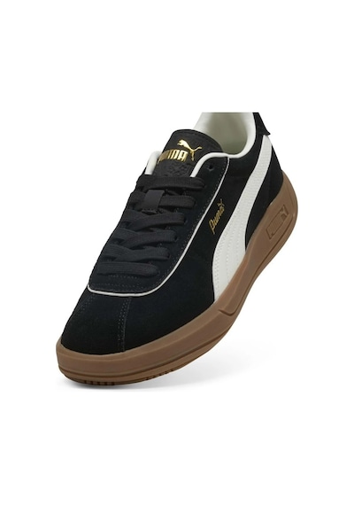 Puma 40071802 Club Klassıka Sd Black Warm Whıte Kadın Sneaker Siyah