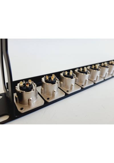 Argosy 16 Port Erkek Xlr Patchbay Panel DP-00-0016