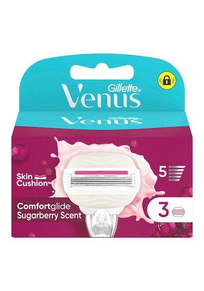 Gillette Venus Comfort Glide Sugarberry Yedek Başlık 3'lü Gillette Venus Comfort Glide Sugarberry Yedek Başlık 3'lü