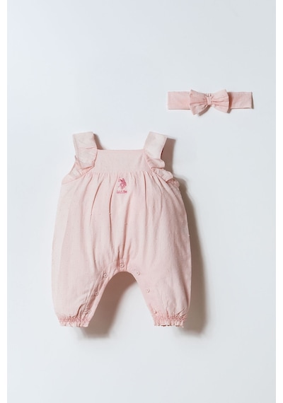 U.s. Polo Assn. Kız Bebek Pembe Tulum 5274-50161 Pembe