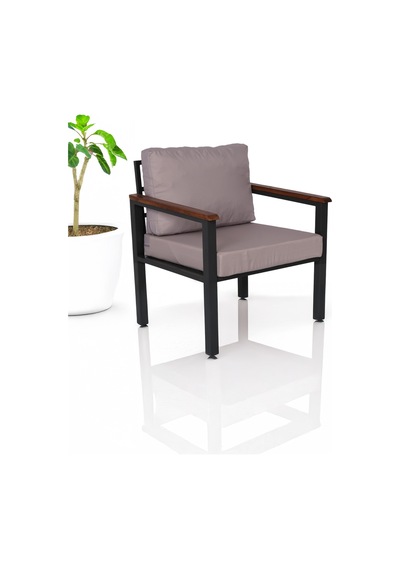 Neokas Bahce Mobilyası, Modern Balkon Mobilyası, Kafe Oturma Takımı, Teras Koltugu, 1+1+2+m Antrasit Neokas Bahce Mobilyası, Modern Balkon Mobilyası, Kafe Oturma Takımı, Teras Koltugu, 1+1+2+m Antrasit