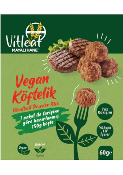 Vıtleaf Vegan Köftelik Toz Karışım 60 G
