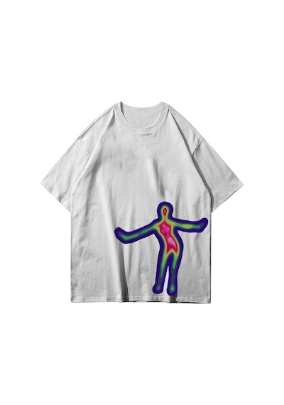 Noıssey Chulchan Shop Xhumanx Hoppidik Oversize Streetwear T-shirt Beyaz