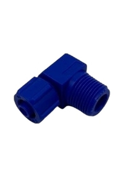 Plastik Somun Sıkmalı Dirsek 4x6 - 1/8