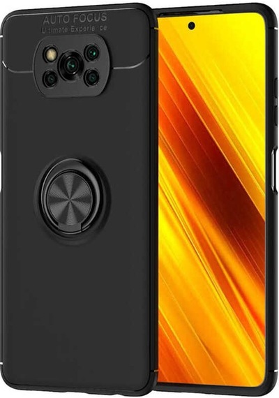 Xiaomi Poco X3 Kilif Yüzüklü Magnetli Ravel Case 360697610
