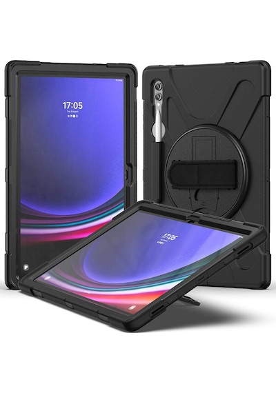 Samsung Galaxy Uyumlu Tab S8 Ultra Sm-x900 Defender Askılı Zırhlı Tank Case