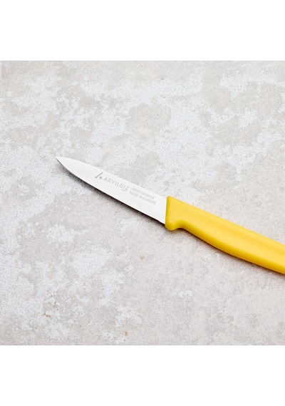 Aryıldız Solo Sebze Bıçağı Sarı 10 Cm Renkli