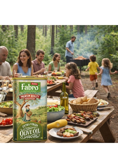 Fabro 3 Lt Teneke Naturel Sızma Zeytinyağı