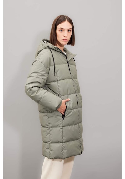 DeFacto Regular Fit Kapüşonlu Fermuarlı Cepli Parka D5953AX24WNKH439 Haki DeFacto Regular Fit Kapüşonlu Fermuarlı Cepli Parka D5953AX24WNKH439 Haki