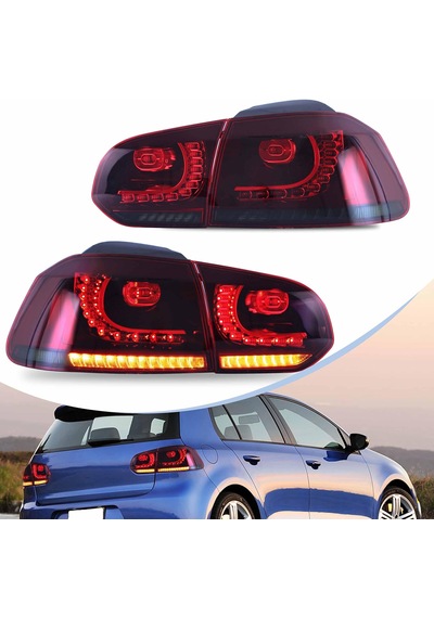 Volksvagen Golf 6 2009-2012 R20 Ledli Arka Stop Lambası