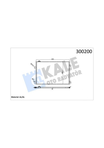 Klima - 831 - Kondenseri Clıo Symbol 1.5 Dcı 04- - Dpmıx-hb - Mek 658x411x16