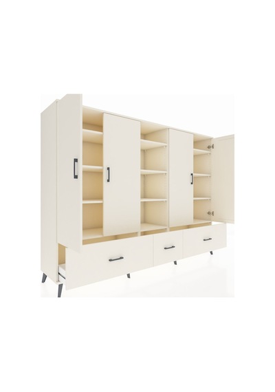 Hyperion Dolap 12 Raflı 3 Çekmeceli 4 Kapaklı 220x44x163 Aytaşı-a Aytaşı-aytaşı Hyperion Dolap 12 Raflı 3 Çekmeceli 4 Kapaklı 220x44x163 Aytaşı-a Aytaşı-aytaşı