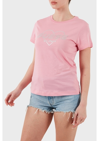 Guess Bayan T Shirt V5gı10 K9rm1 Pspk Pembe Pembe