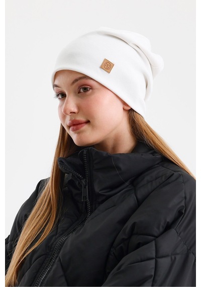 Butikgiz Termal %100 Pamuklu Soft 2 Stil 1 Arada Bere Premium Cuts Serisi Beyaz