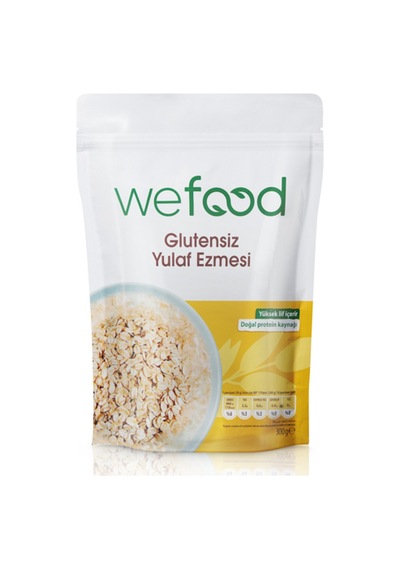 5 Adet Wefood Glutensiz Yulaf Ezmesi 300 G