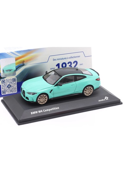 1:43 Solido 2023 Bmw G82 M4 Competition Turkuaz