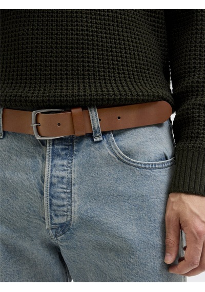 Jack & Jones Jacmıchael Deri Kemer 12280753 Camel