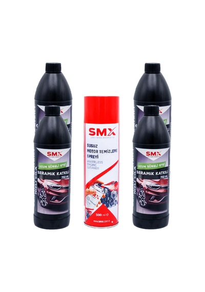 Seramik Cila / Hızlı Cila / Pratik Cila 4 Adet / Susuz Motor Temizleme Spreyi