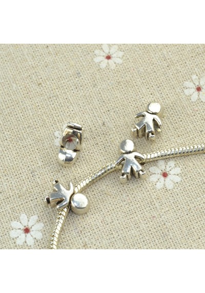Worldshop Gümüş Charm Bileklik Kolye