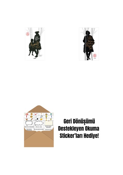 Emile Ya Da Eğitim Üzerine + Yalnız Gezerin Hayalleri + Okuma Sticker'ları