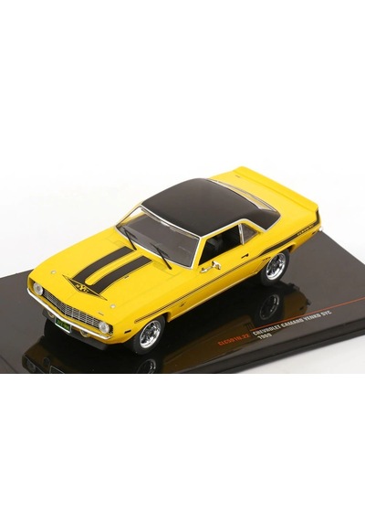 1:43 Ölçek Ixo 1969 Chevrolet Camaro Yenko Syc Diecast Metal Minyatür Model Araba 10cm