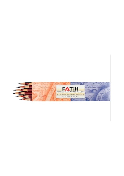 Fatih Mavi-Kırmızı Kopya Kalemi 3 Adet