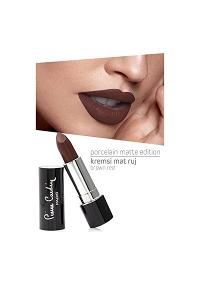 Pierre Cardin Porcelain Matte Edition Lipstick - Brown Red - 218 00