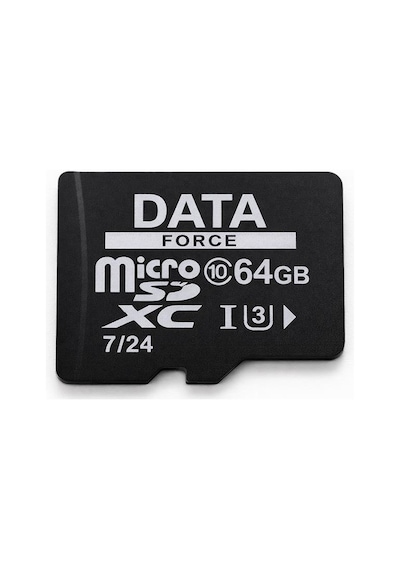 Dataforce 64gb U3/cl10 7/24 Surveıllance 100/50mbs Hafıza Kartı