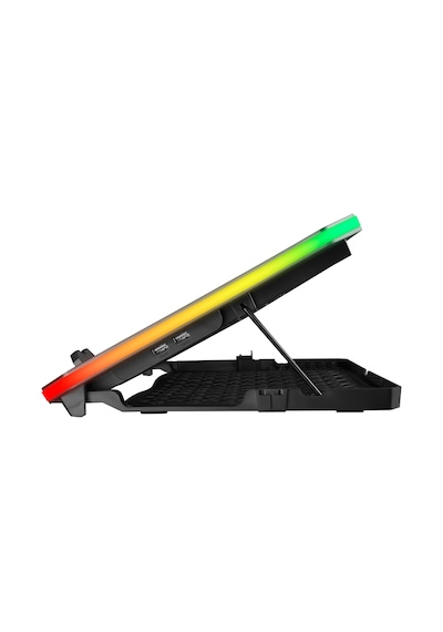 Rampage AD-RC34 Metafor 15" - 17" 6 Fanlı Telefon Tutuculu RGB Laptop Soğutucu