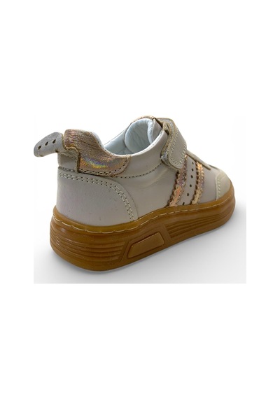 Tuğba Ortopedi 271 Çocuk Okul Öncesi Deri Sneaker Krem