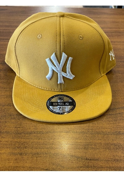 Hamze Ny New York Nakış Hip-hop Snapback Rapper Basket Beyzbol Şapka Cap Hardal
