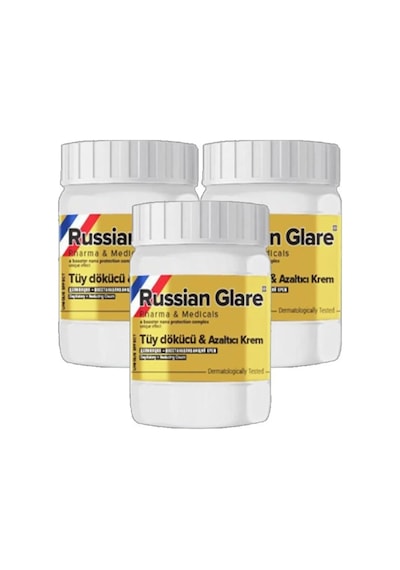 Russ Glare Tüylere Krem Nano 3 Adet X 50 Ml Russ Merhemi 81185886
