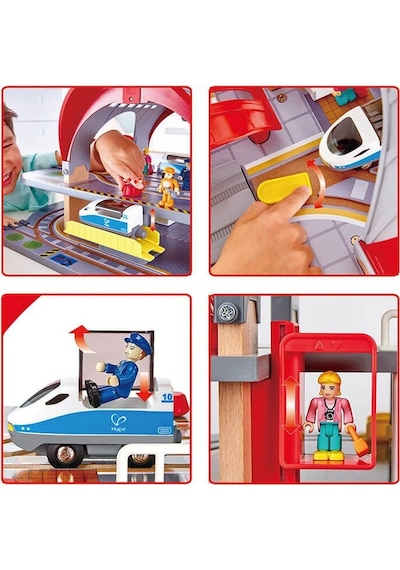 Hape Grand City Oyuncak Tren İstasyonu