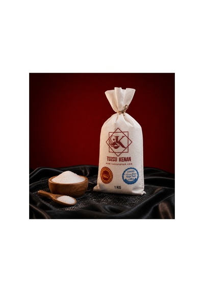 Tuzcu Kenan Çankırı Kristal Kaya Tuzu Sofralık Yemeklik 1 Kg
