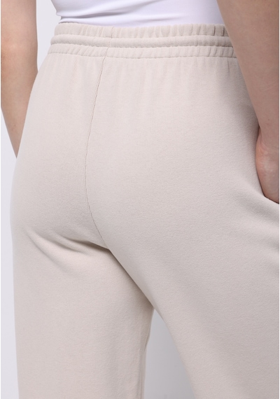 Colins Regular Fit Orta Bel Düz Kadın Bej Eşofman Altı Cl1076454 Q1.v2 Lbg Light Beige