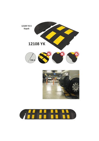 12108 Yk Evelux Kauçuk Şaseli Yol Kasisleri