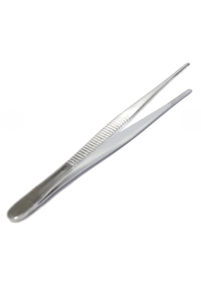 Penset Düz Küt Uçlu 13 Cm Nikel Kaplama