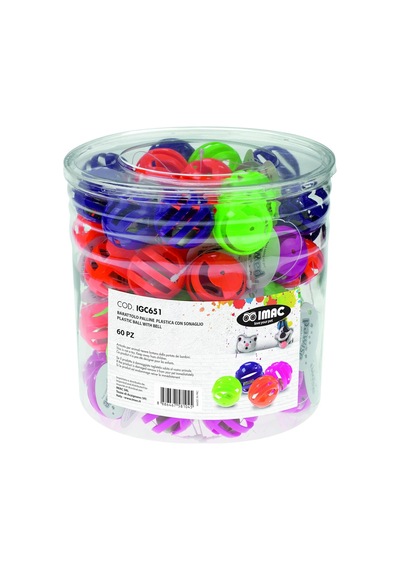 Plastik Top Oyuncak 60 Adet