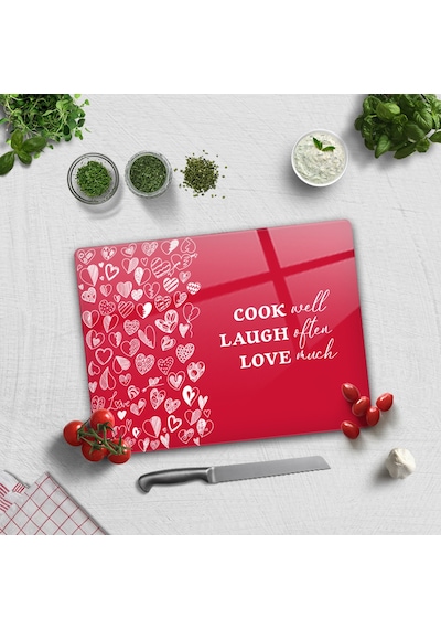 Decorita Cam Kesme Tahtası | Cook Well | 30cm x 40cm