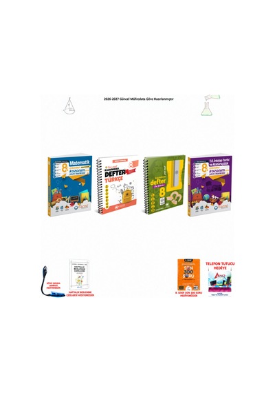 Çanta 8. Sınıf Lgs Tüm Dersler 104 4 Kitap Seti