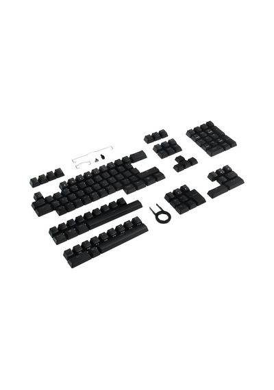 Rog Pbt Doubleshot Klavye Seti Tuş Kapakları, Sağlam Pbt, Kısaltılmış Şaft, Orta Yükseklikte Profiller Çok Renkli, Tek Beden