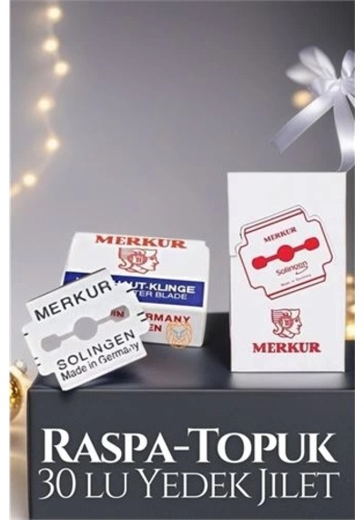 Raspa Topuk Jileti 30 Lu Paket