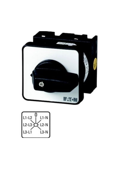 Eaton T0-3-8007/e Pako Şalter 7 Poz Voltmetre Komütatörü