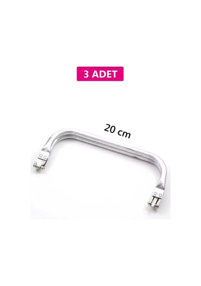 Hrşytrend Gizli Metal Çanta Bursu 3 Adet - 20 Cm - Metal Çanta Aparatı Çanta Aksesuarı Çok Renkli