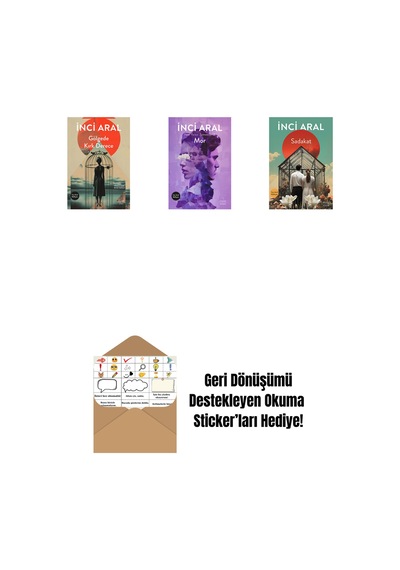 Gölgede Kırk Derece + Mor + Sadakat + Okuma Sticker'ları