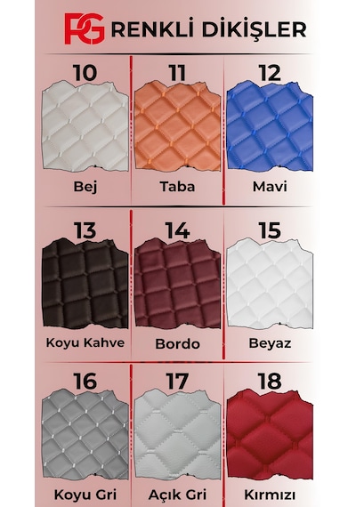 Audi Kırmızı 8d Deri Tam Kaplama Havuzlu Oto Bagaj Havuzu