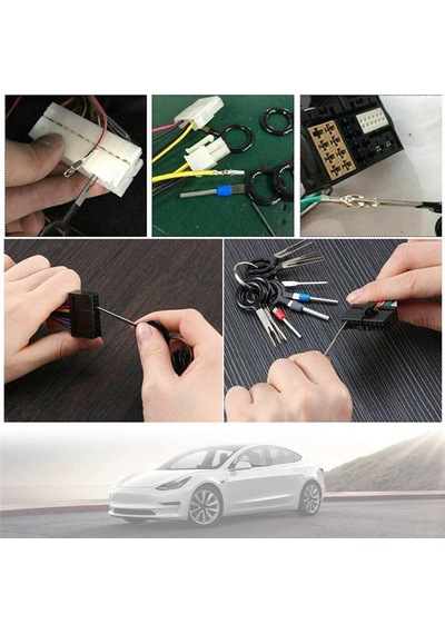 26pcs Araba Terminal Çıkarma Aracı Kiti Terminal Ejektör Kiti Tel Konektörü