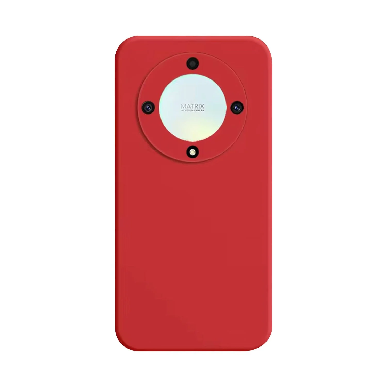 Microcase Honor X9b 5g / Huaweı Honor Magic 6 Lıte / X50 Campro Serisi Korumalı Silikon Kılıf - Al3427 Kırmızı